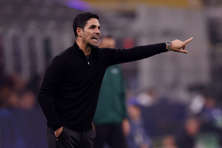 Thua sát nút Inter Milan, HLV Arteta đổ lỗi cho trọng tài - Ảnh 1.